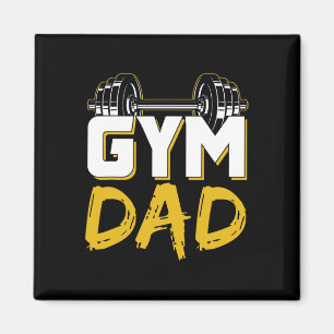 Imã Treino de musculação com o pai do ginásio Gordura