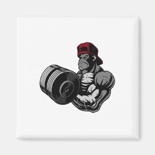 Imã Treino de musculação Gorilla Academia Treinamento