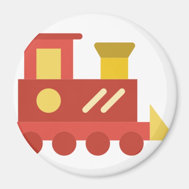 Imã trem de brinquedo (Frente)