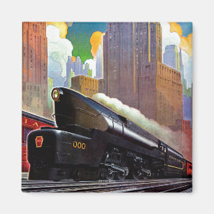 Imã Trem de Pensilvânia pelo desconhecido