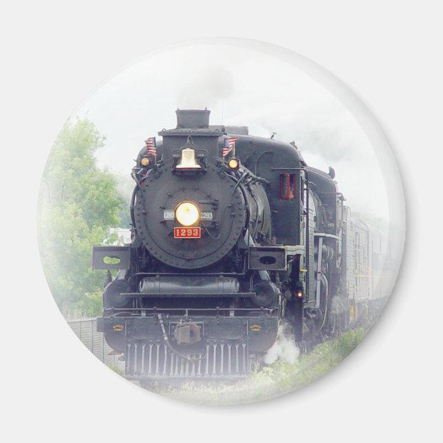 Imã trem de vapor americano (Frente)