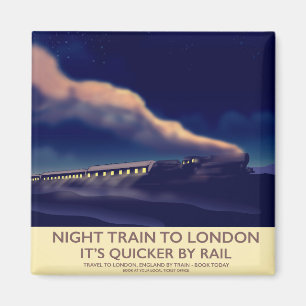 Imã Trem Noturno Para Londres.