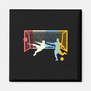 Imã Trem Retro de Futebol de Futebol Amante Treinador