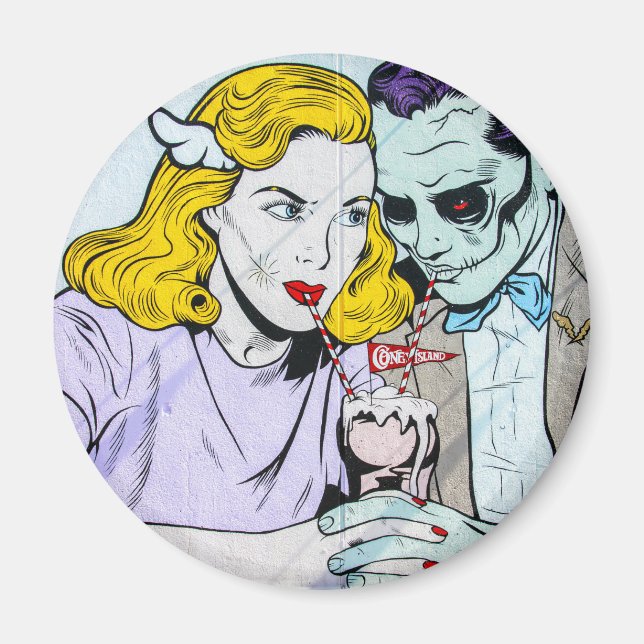 Imã tremor de amor zombie (Frente)