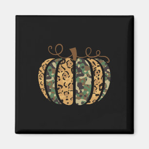Imã Trendy Leopard Camo Pumpkin Animal Print Cheetah F