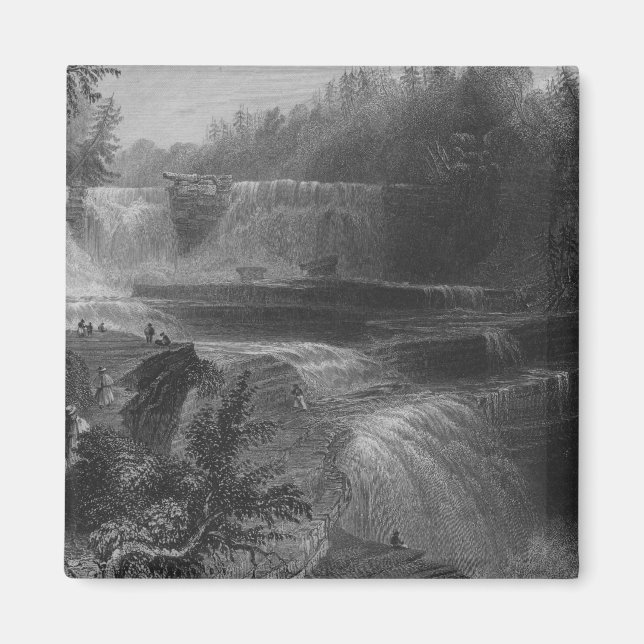 Imã Trenton High Falls, 1838 (Frente)