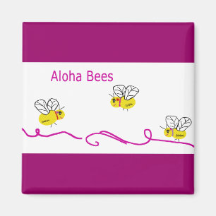 Imã três aloha abelhas