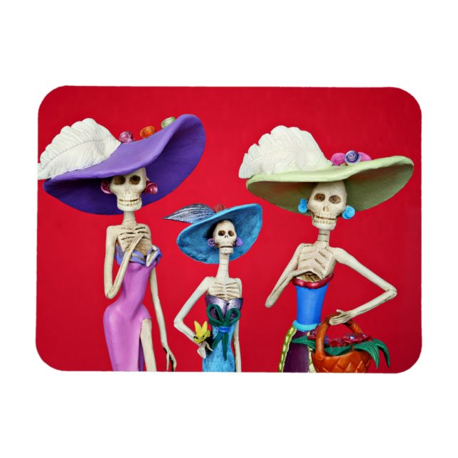 Ímã Tres Catrinas Magnet (Horizontal)