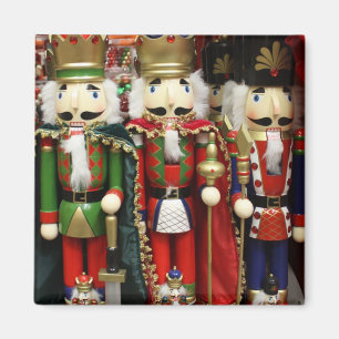 Imã Três Crackers Sábios - Soldados Quebra-Nozes
