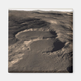 Imã Três crateras na região oriental de Hélade de M