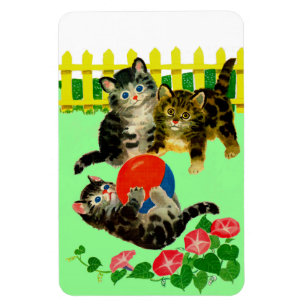 Ímã três gatinhos pequenos