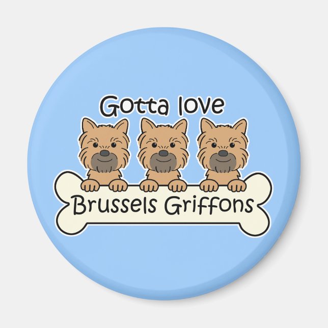 Imã Três Griffons em Bruxelas (Frente)
