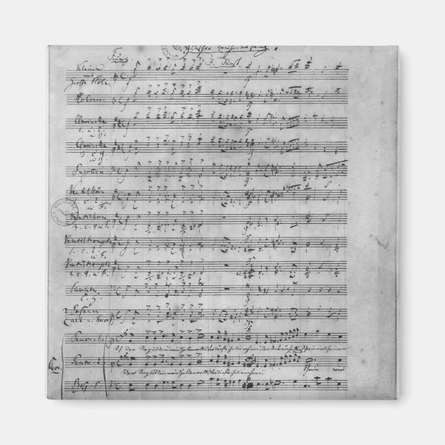 Imã Três Lieder (Frente)