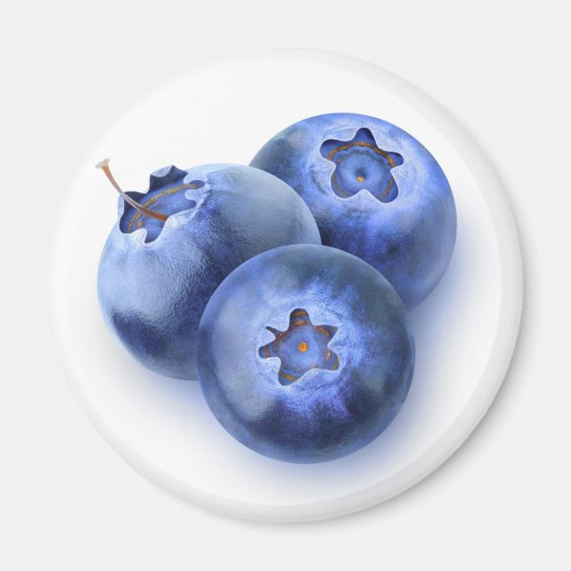 Imã Três mirtilos (Frente)