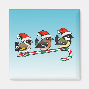 Imã Três passarinhos do Natal (UE)