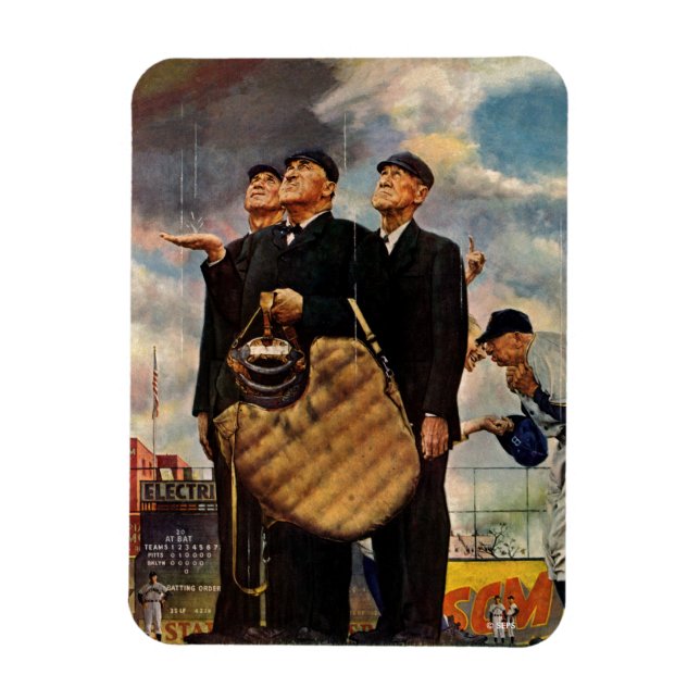 Ímã Três Umpires (Vertical)