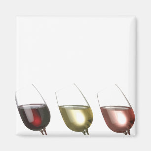 Imã Três vidros do costume do vinho