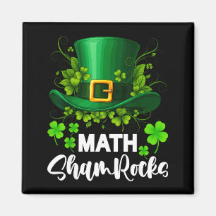 Imã Trevo de Matemática Dia de São Patrício Escola