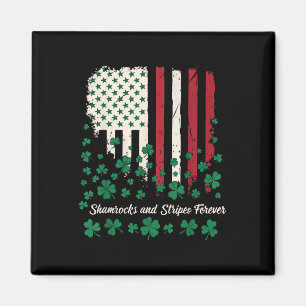 Imã Trevos e Listras para Sempre - Irlandês-Americano