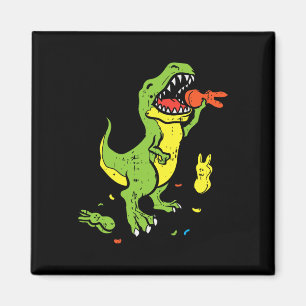 Imã Trex Comendo Páscoa Diversão Dinossauro Lover Boys