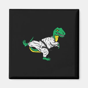 Imã Trex Karate Taekwondo Black Belt Mães Engraçadas d