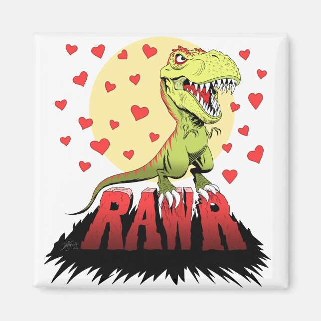 Imã Trex Rawr (Frente)