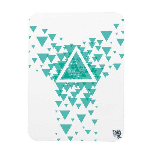 Ímã Triângulo (Vertical)