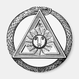 Imã Triângulo Freemason Cobra