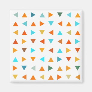 Imã Triângulos Coloridos