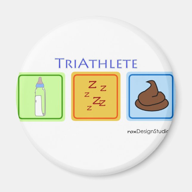 Imã TriAthelete (Frente)