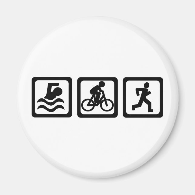 Imã Triathlon (Frente)