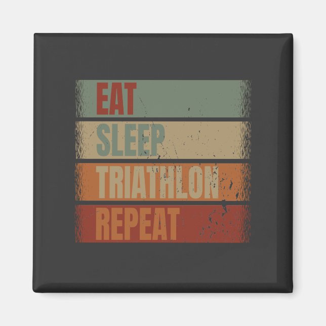 Imã Triathlon Funny (Frente)