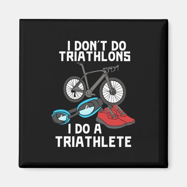 Imã Triathlon Triathlete (Frente)