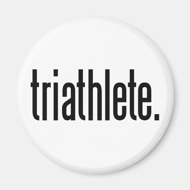 Imã Triatleta. (Frente)