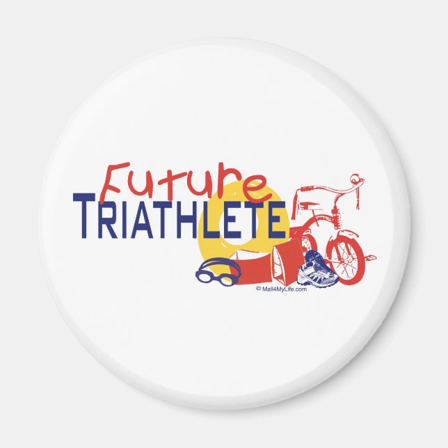 Imã Triatleta Futuro (Frente)