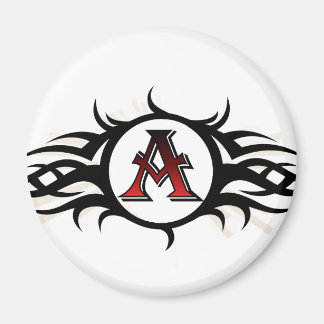 Imã Tribal A Magnet Redonda