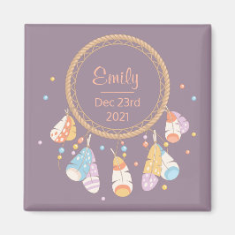 Imã Tribal Boho Dreamcatcher Nova Bebê