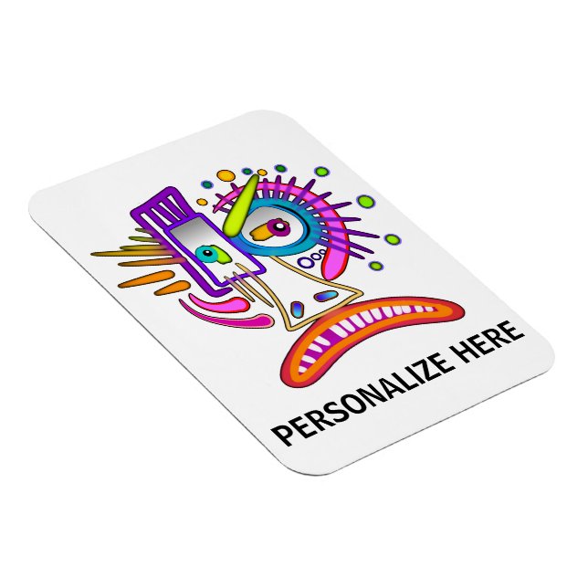 ÍMÃ TRIBAL FROWNIE EMOJI MEEMOGIE (Lado Direito)
