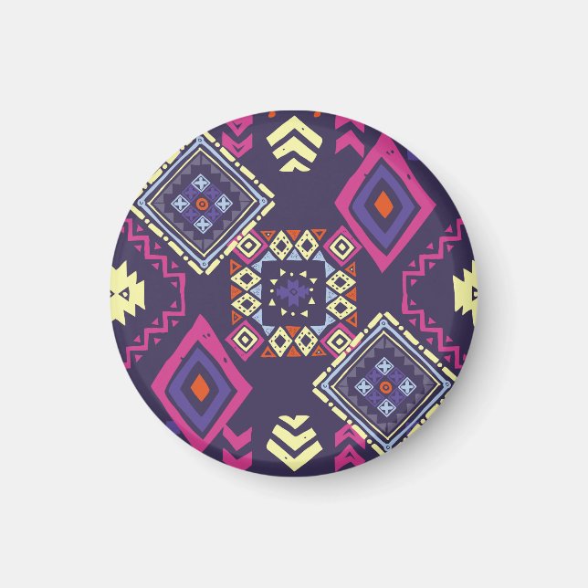 Imã Tribal, origem geométrica primitiva. (Frente)