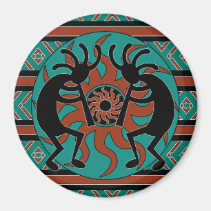 Imã Tribal Southwestern Design Kokopelli