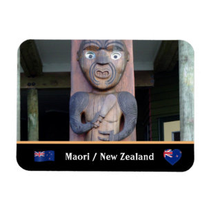 Ímã Tribos Maori Warrior & Indígenas /Nova Zelândia