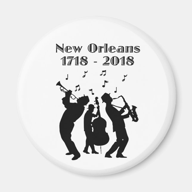 Imã Tricentenário histórico de Nova Orleans (Frente)