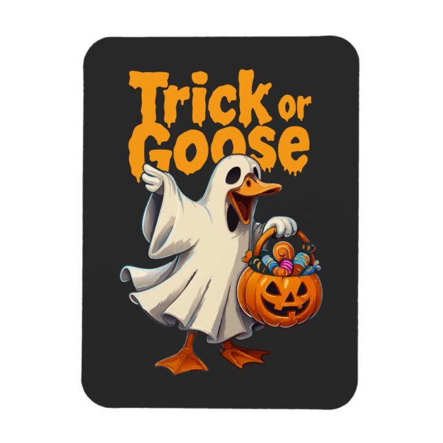 Ímã Trick or Goose Halloween Goose (Vertical)