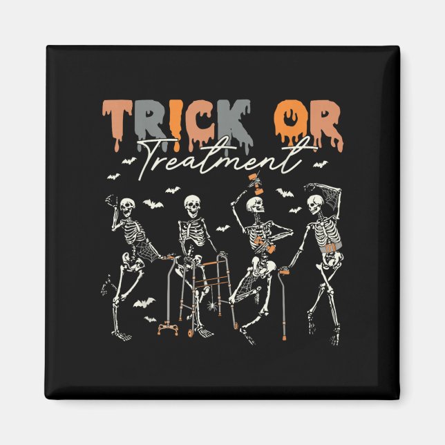 Imã Trick Or Treatment Pt Fisioterapeuta H (Frente)