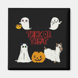 Imã Trick ou trate fantasmas do Halloween