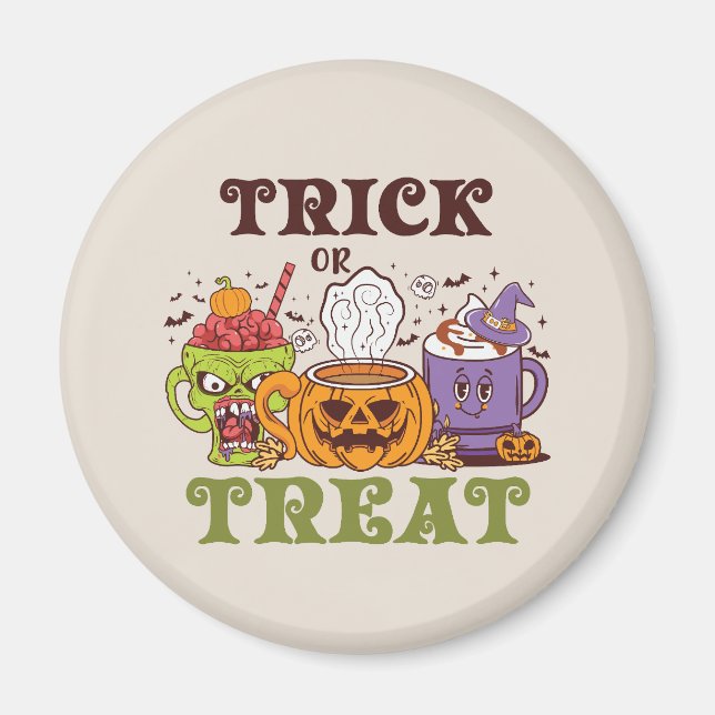 Imã Trick Ou Trate O Café (Frente)