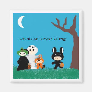 Imã Trickortreatfriends, grupo da doçura ou travessur