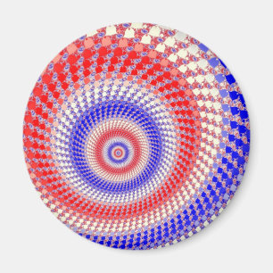 Imã Tricolor Roundalls Magnet
