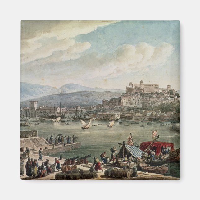 Imã Trieste Harbor, 1802 (Frente)