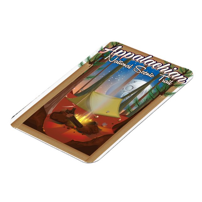 Ímã Trilha Cênica Nacional Appalachiana (Left Side)